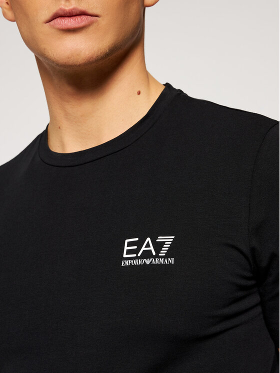 T-shirt 8NPT52 PJM5Z 1200 Nero Regular Fit