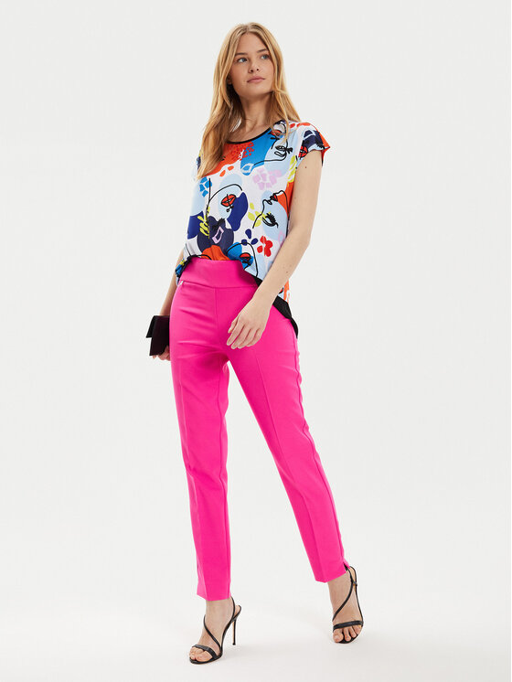 Joseph Ribkoff Joseph Ribkoff Tricou 241308 Colorat Regular Fit