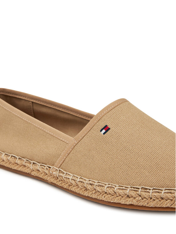Tommy Hilfiger Tommy Hilfiger Espadrile Flag Canvas Espadrille FW0FW08541 Rjava