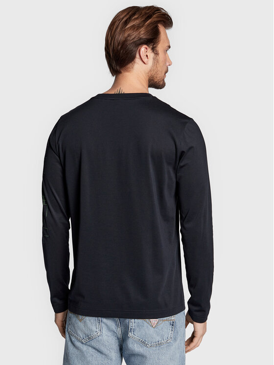 Longsleeve Togn 1 50477242 Blu scuro Regular Fit