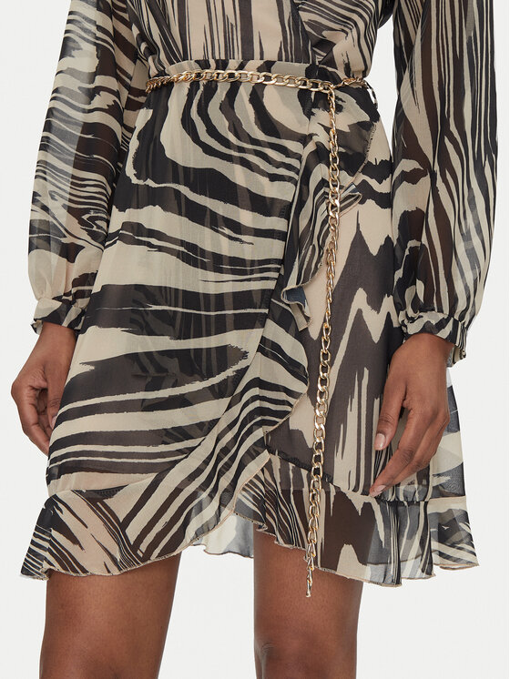 Rinascimento Rinascimento Rochie de zi CFC0019848002 Bej Regular Fit