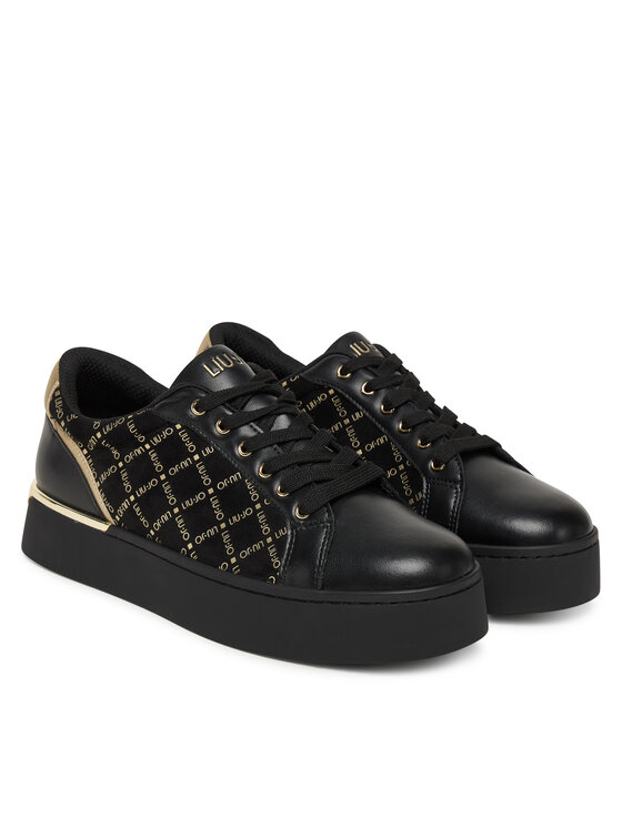 Liu Jo Liu Jo Sneakersy Pretty 06 BF5041 PX550 Czarny