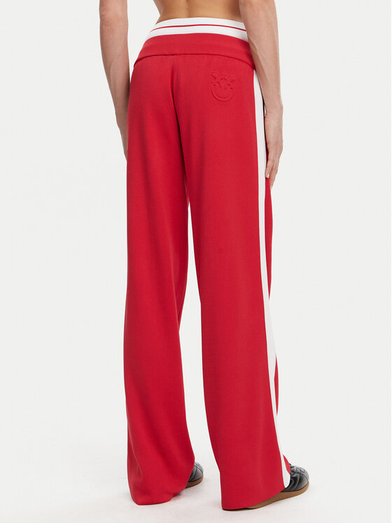 PINKO PINKO Jogginghose Marsicano 104888 A2FQ Rot Regular Fit