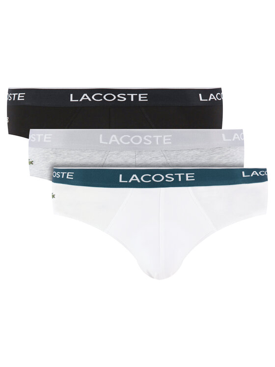 Lacoste Set Od 3 Para Muških Slip Gaća 8H3472 Šarena