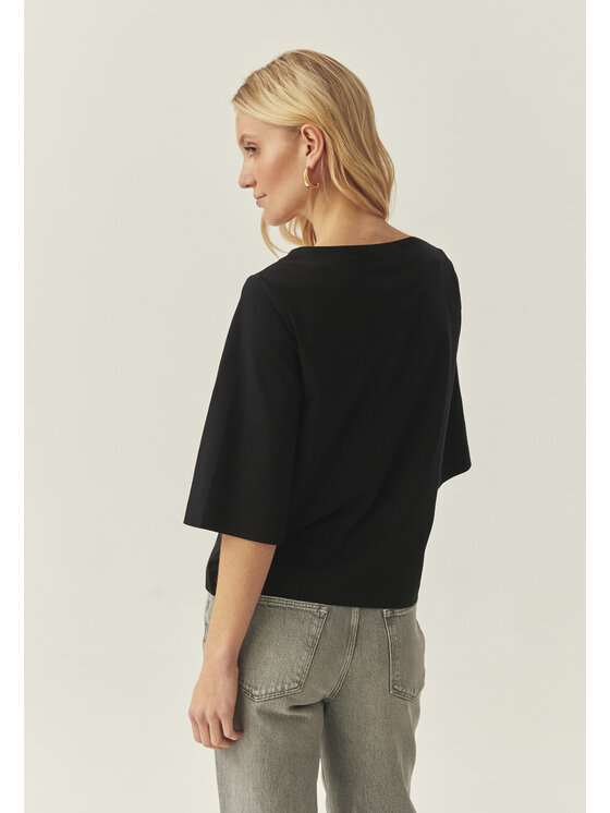 TATUUM Tatuum Bluzka KERO Czarny Loose Fit