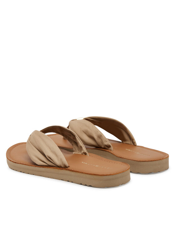 Tommy Hilfiger Tommy Hilfiger Japonke Th Elevated Beach Sandal FW0FW06985 Rjava