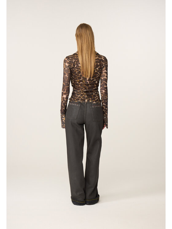 Fabienne Chapot Fabienne Chapot Bluzka 6934-1889-172 Brązowy Regular Fit