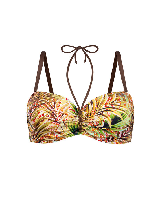 Feba Feba Bikini pezzo sopra FG13 Multicolore