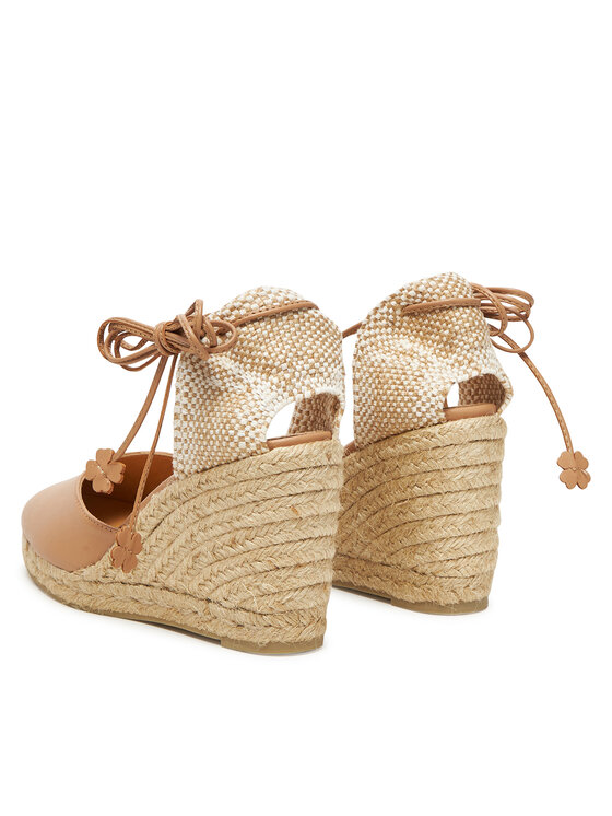 Castañer Castañer Espadryle Carina/8/250 025337 Beżowy