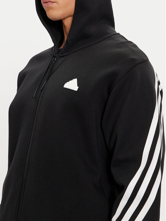 adidas adidas Sweatshirt Future Icons 3-Stripes IC6712 Schwarz Regular Fit