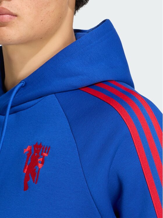adidas adidas Bluza techniczna 171612 Niebieski jasny Regular Fit