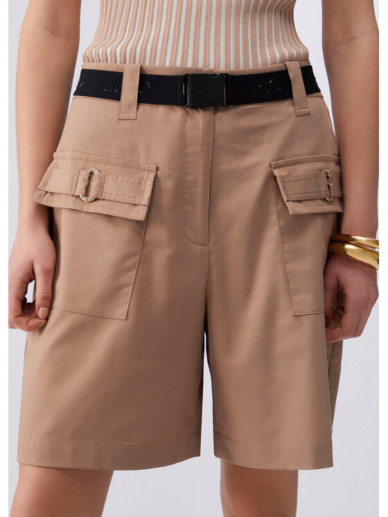 Liu Jo Liu Jo Pantaloni di tessuto TA6263TS92261412 Beige Regular Fit