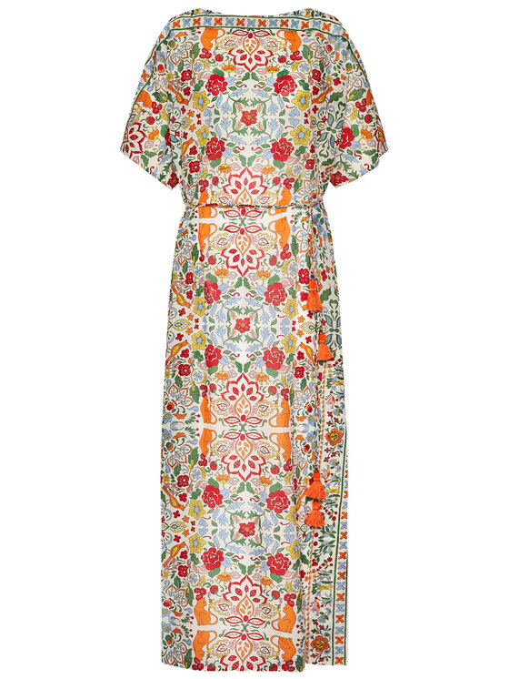 Tory Burch Tory Burch Sommerkleid Printed 84549 Bunt Regular Fit