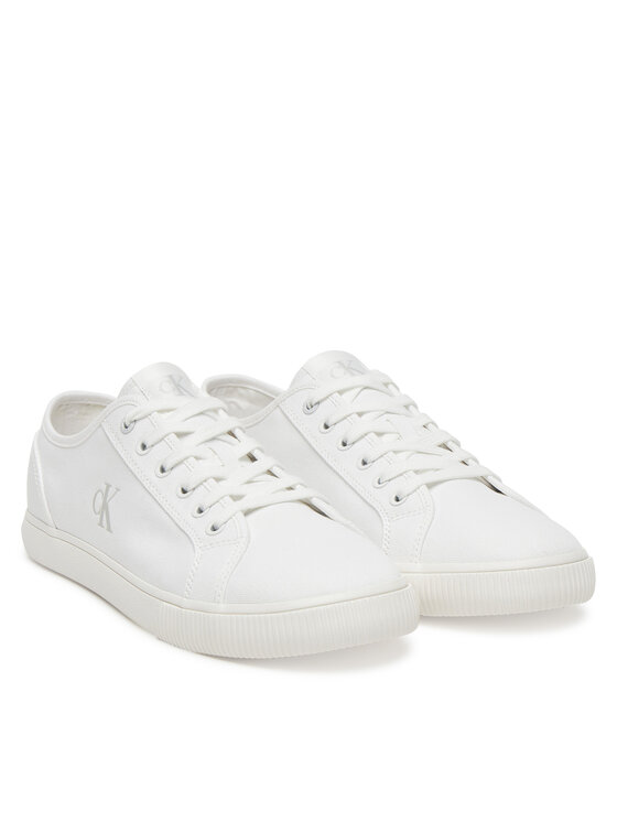 Calvin Klein Jeans Calvin Klein Jeans Tenisky Ess Vulc Low Mg Canvas YM0YM01209 Biela
