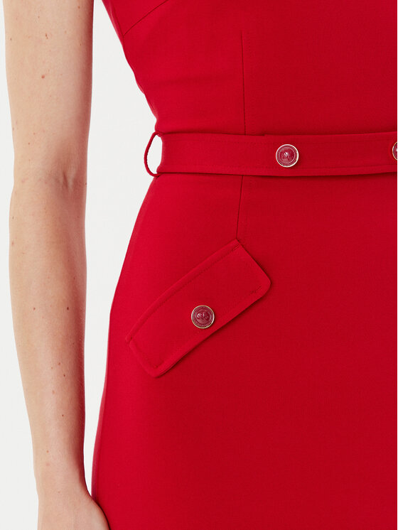 Marciano Guess Marciano Guess Kleid 177067 Rot Classic Fit