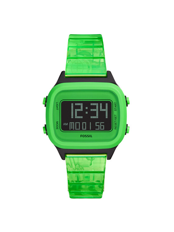 Fossil Fossil Zegarek FS5677 Zielony