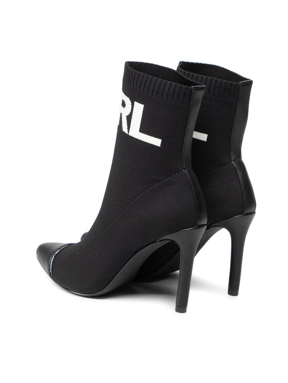KARL LAGERFELD KARL LAGERFELD Μποτάκια KL31361A Μαύρο