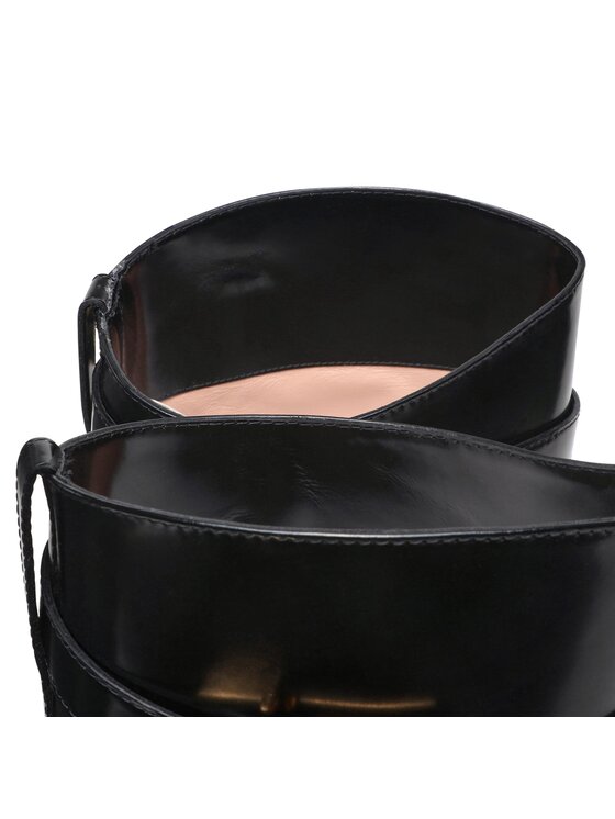 Alberta Ferretti Alberta Ferretti Čizme ispod koljena 22251A6201 8005 Crna
