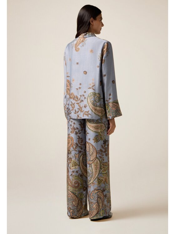 Oltre Oltre Camicia 5021J000847N0Z4 Turchese Regular Fit