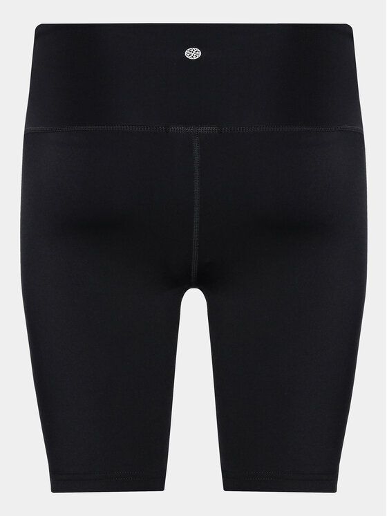 Athlecia Athlecia Sportiniai šortai Franz High Waist Shorts EA181477 Juoda Regular Fit