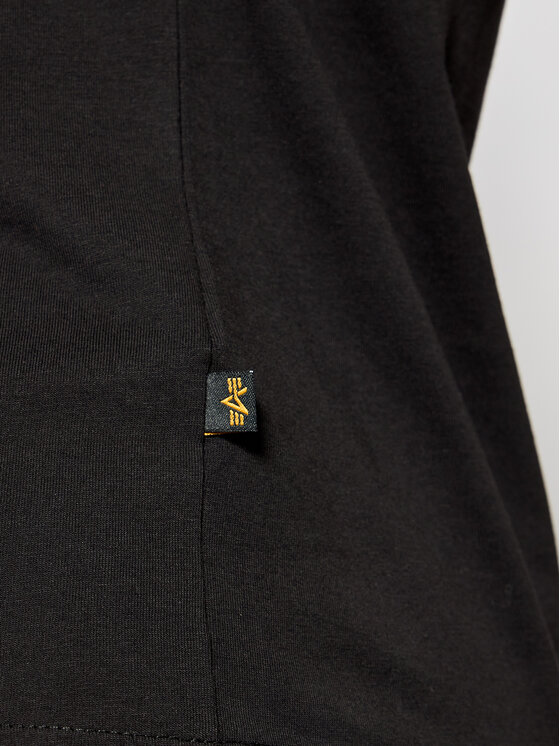 Alpha Industries Alpha Industries Pikkade varrukatega T-särk Basic T-Ls 100510 Must Standard Fit