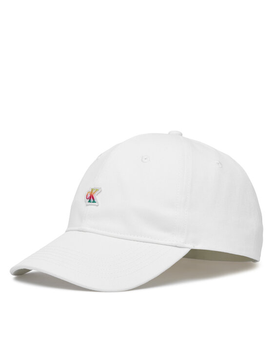 Calvin Klein Șapcă Iridecent LV04D5133G Alb