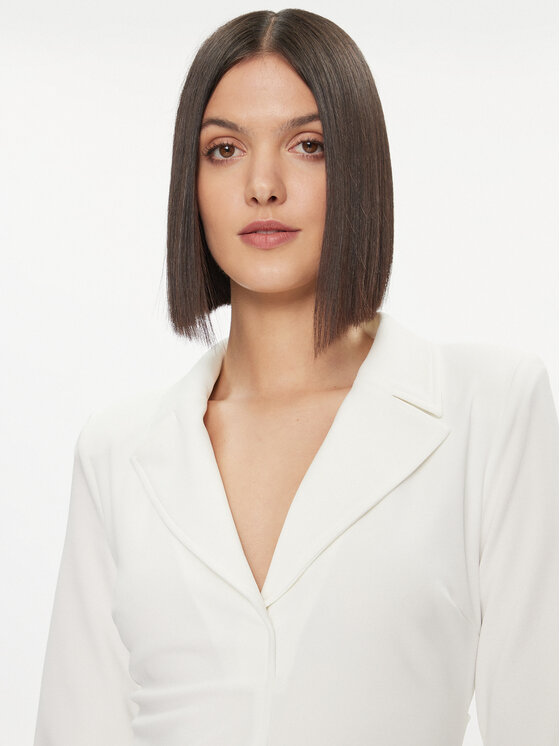 Liu Jo Liu Jo Kokteiļkleita CA4136 J1930 Balts Regular Fit
