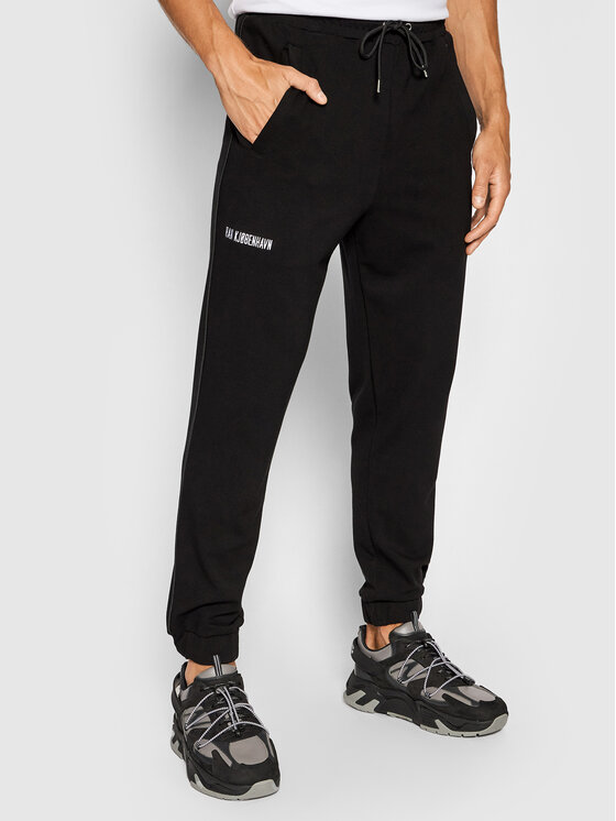 Pantaloni da tuta M-130448 Nero Regular Fit