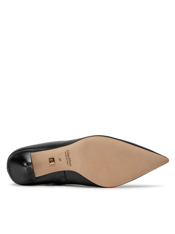 Max Mara Max Mara Členková obuv Mmbootie 2414791051600 Čierna