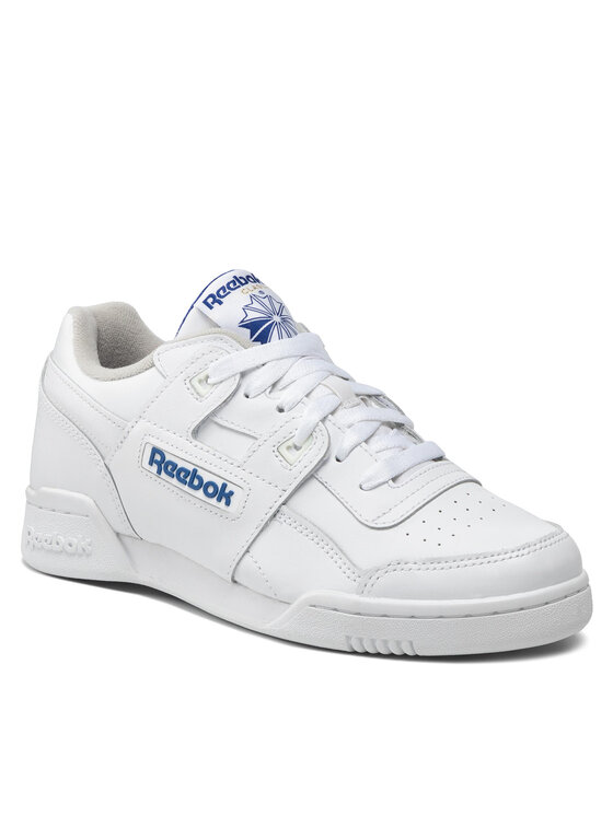 Reebok white workout plus store