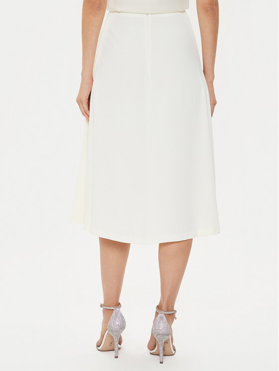 Rinascimento Rinascimento Midi krilo CFC0118363003 Écru Regular Fit