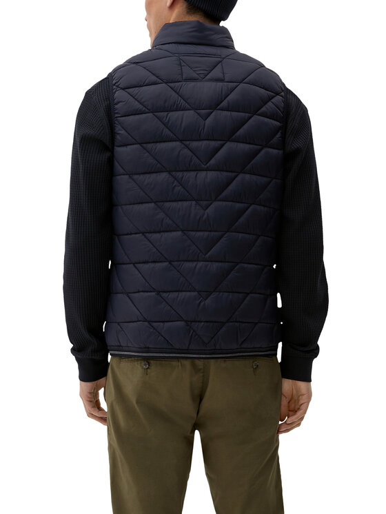 s.Oliver s.Oliver Prsluk 2125741 Tamnoplava Regular Fit