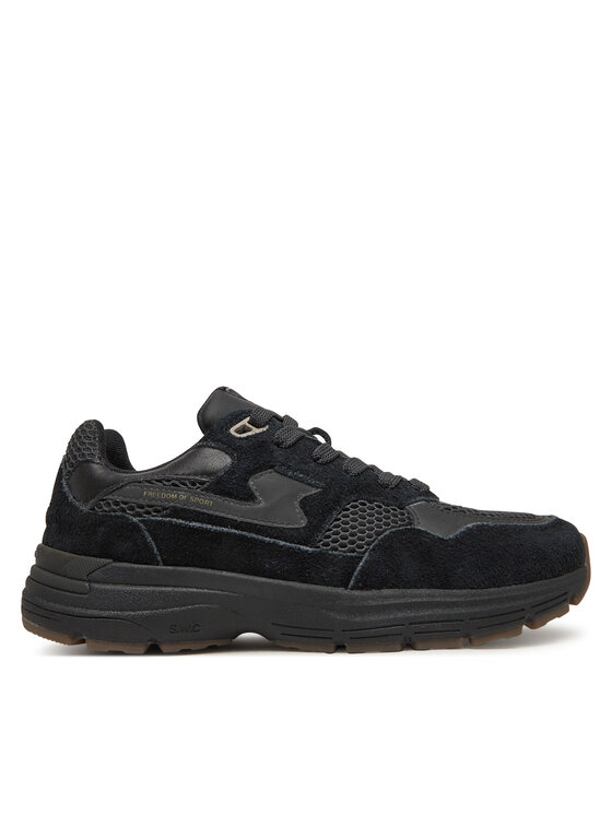S.W.C Stepney Workers Club S.W.C Stepney Workers Club Sneakersy Amiel S-Strike YP03110 Černá