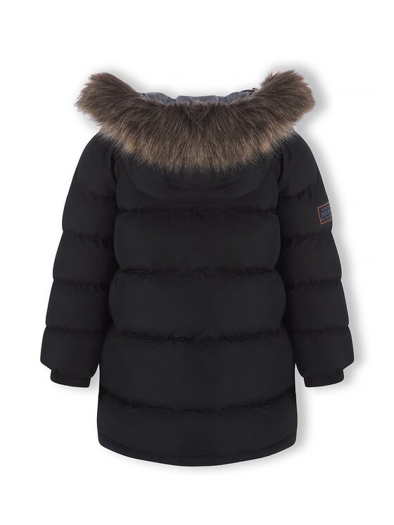 minoti minoti Kurtka zimowa 33COAT280 Czarny Parka Fit