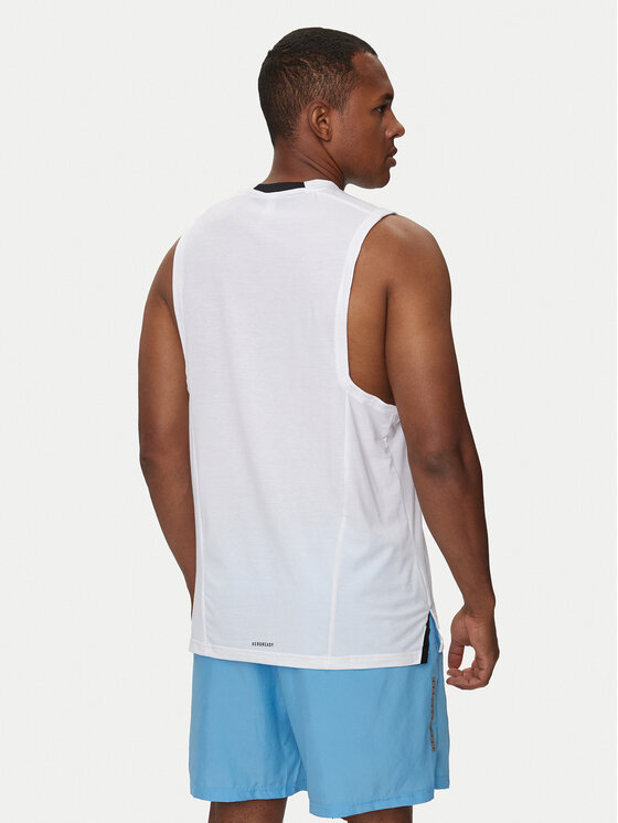 adidas adidas Φανελάκι τεχνικό Designed for Training IS3795 Λευκό Regular Fit