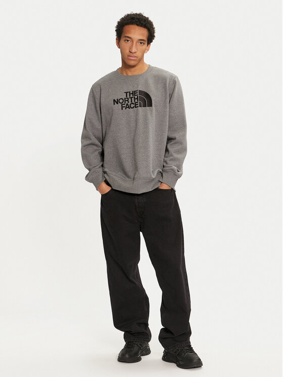The North Face The North Face Bluza Drew Peak NF0A89EK Szary Regular Fit