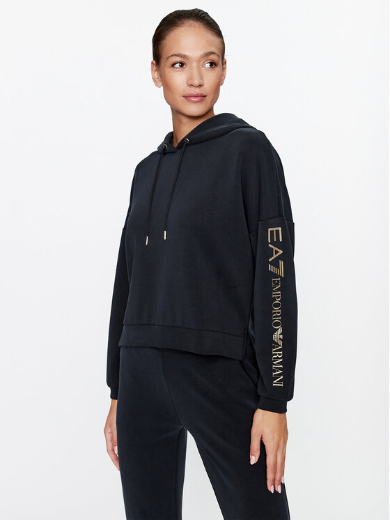 EA7 Emporio Armani EA7 Emporio Armani Treniņtērps 6RTV53 TJDCZ 0200 Melns Regular Fit