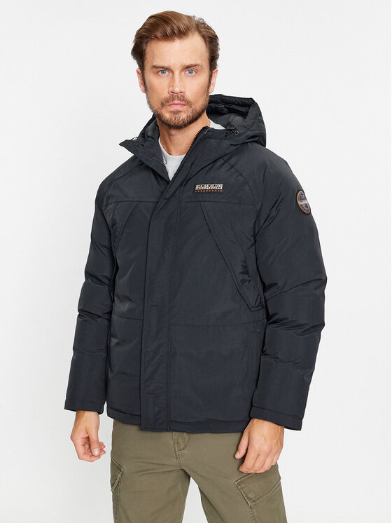 Napapijri Napapijri Winterjacke Epoch NP0A4HIA Schwarz Regular Fit