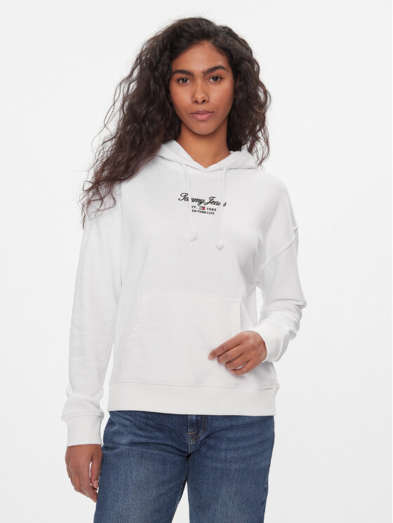 Tommy jeans essential logo sweatshirt hotsell