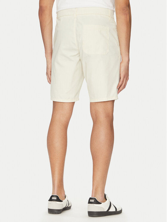Only & Sons Only & Sons Pantalon scurți din material Skal 22034682 Écru Slim Fit