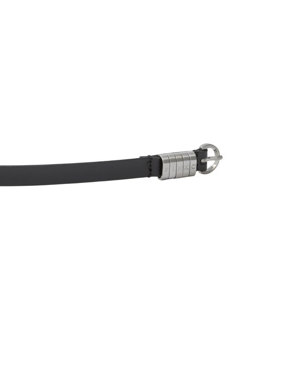 PINKO PINKO Pasek SADDLE BELT H1,2.LOW VITELLO L Czarny