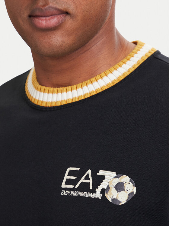 EA7 Emporio Armani EA7 Emporio Armani Суитшърт 7M002138 AF22265 UC001 Черен Regular Fit