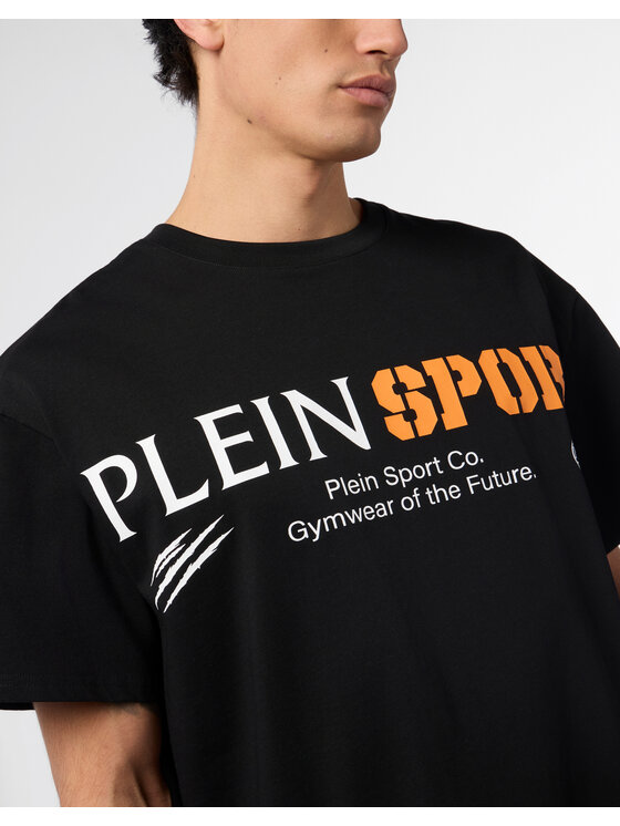 Plein Sport Plein Sport T-Shirt 28479 Czarny Regular Fit