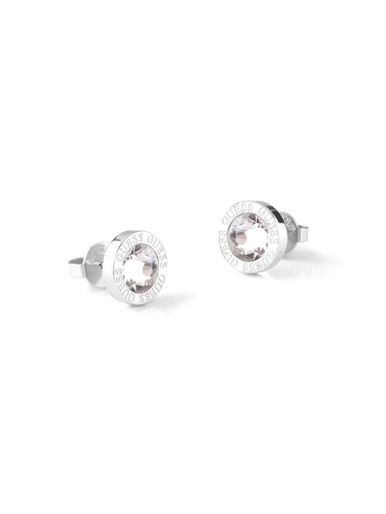 Guess Náušnice JUBE02244JW-RH Strieborná