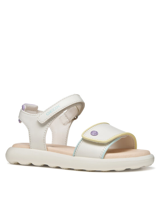 Geox Geox Szandál J Sandal Puffypop Gi J65MSC 05402 C0653 D Fehér