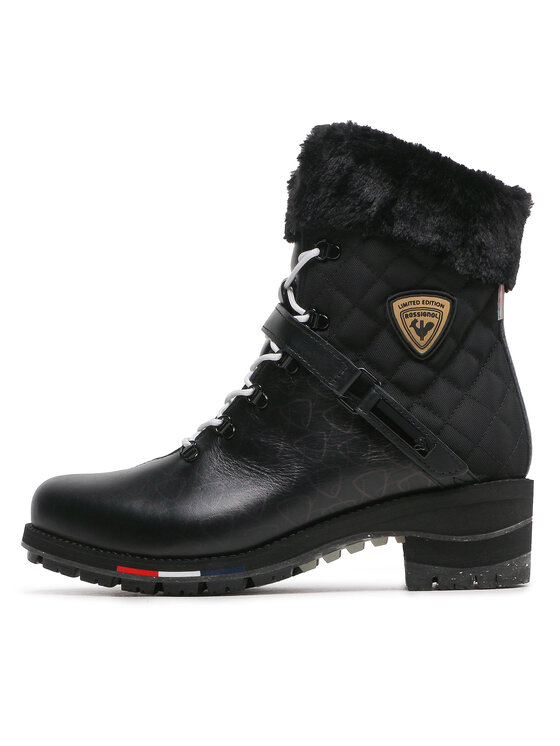 Rossignol Rossignol Stiefeletten 1907 Megeve Le Skield RNLWC10 Schwarz