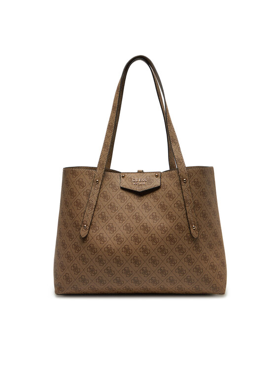 Guess Guess Ročna torba Brenton Tote HWEBG8 39023 Rjava
