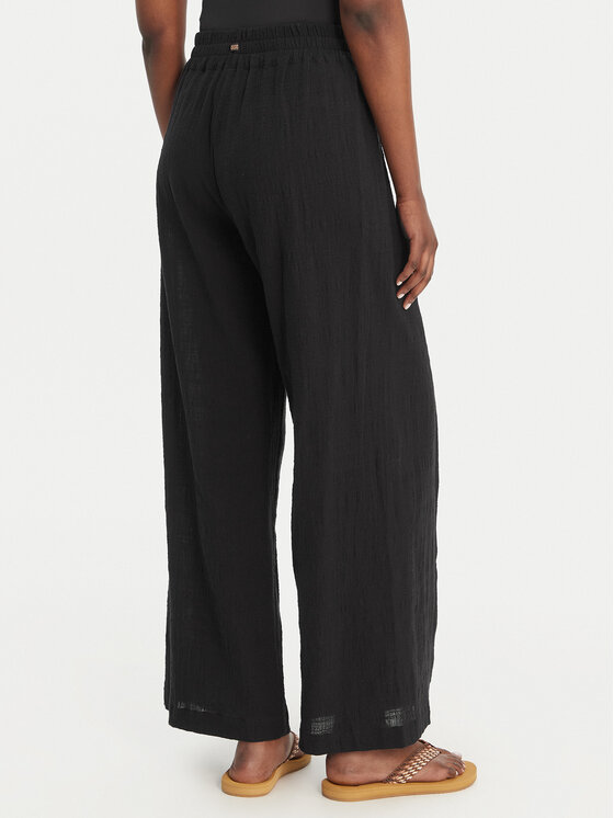 Banana Moon Banana Moon Штани з тканини Stefa Cameron MWW01 Чорний Regular Fit