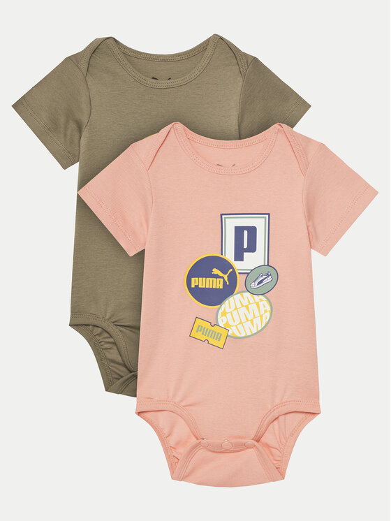 Puma Puma 2er-Set Kinder Bodys Minicats 686290 Bunt