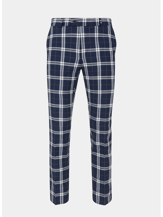 Pako Lorente Pako Lorente Spodnie garniturowe P21SF-6G-062 Granatowy Slim Fit